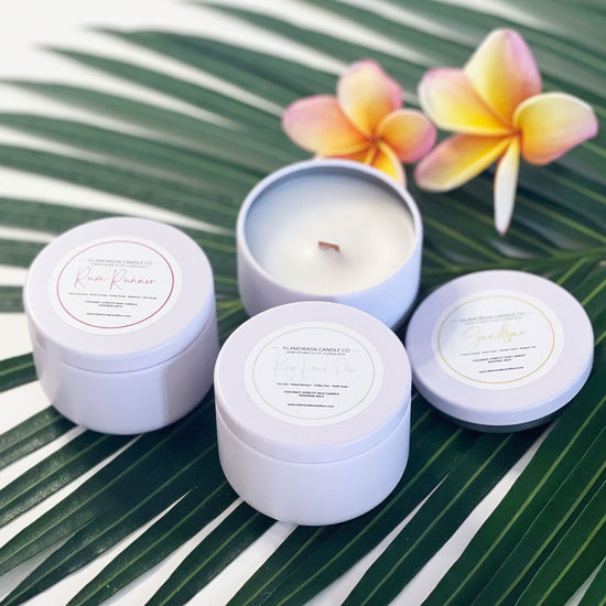 Signature Scent Travel Tin Set of 3 Key Lime Pie - Sandbar - rumrunner