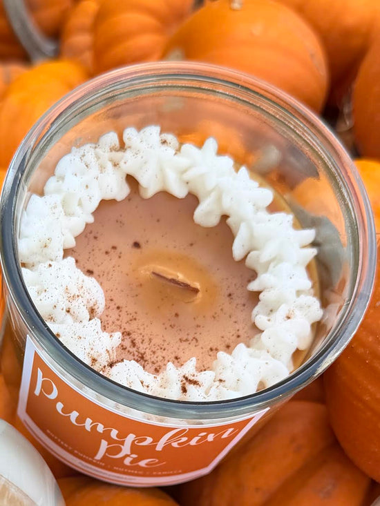 PUMPKIN PIE 8 OZ CANDLE