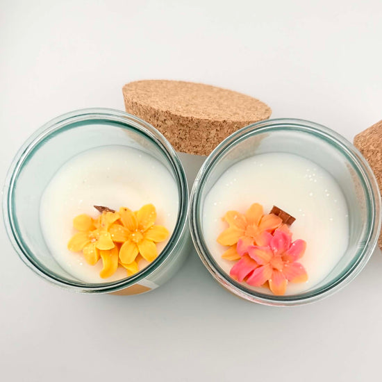 MOTHERS DAY CANDLE - MANDARIN - SUNFLOWER - LEMON